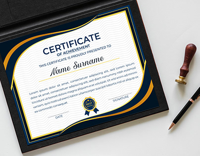 Certificate Design